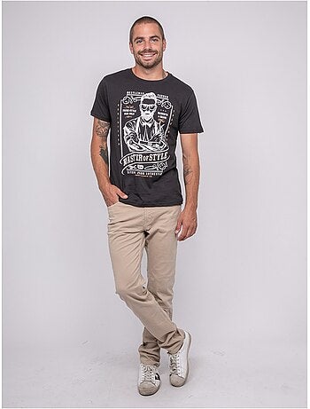 T-shirt manches courtes imprimé JEMIL