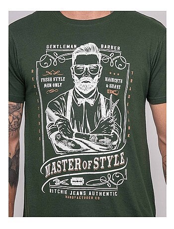 T-shirt manches courtes imprimé JEMIL