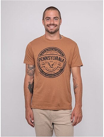 T-shirt manches courtes imprimé JIMITRI