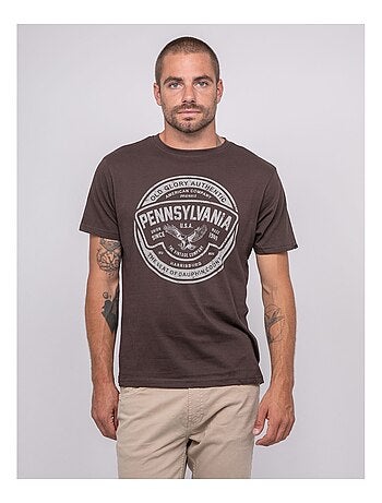 T-shirt manches courtes imprimé JIMITRI