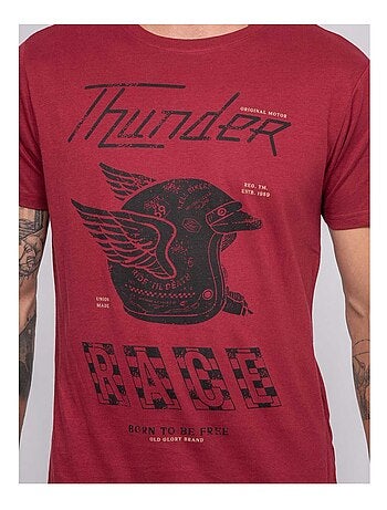 T-shirt manches courtes imprimé JOCTOGONE