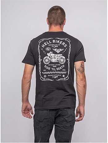 T-shirt manches courtes imprimé JOPATRIOT