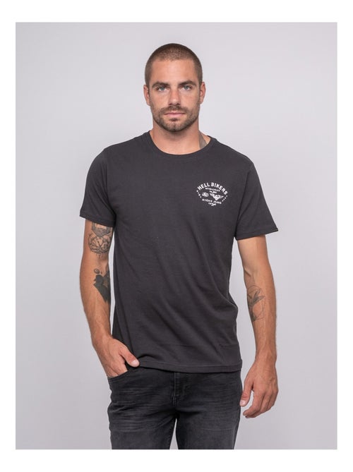 T-shirt manches courtes imprimé JOPATRIOT - Kiabi