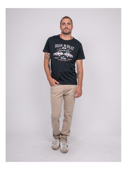 T-shirt manches courtes imprimé JORDENIS - Kiabi