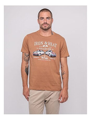 T-shirt manches courtes imprimé JORDENIS