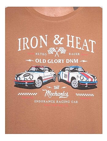 T-shirt manches courtes imprimé JORDENIS