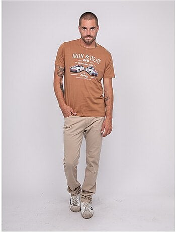 T-shirt manches courtes imprimé JORDENIS