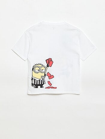 T-shirt manches courtes imprimé 'Minions'