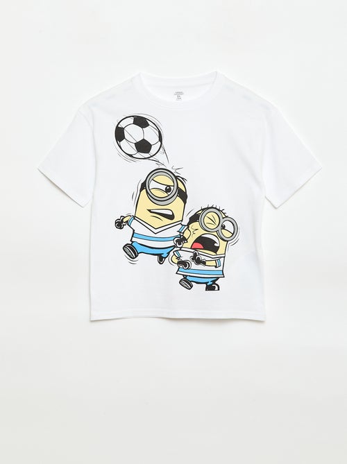 T-shirt manches courtes imprimé 'Minions' - Kiabi