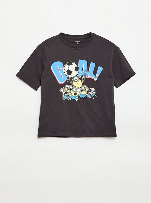 T-shirt manches courtes imprimé 'Minions' - Kiabi