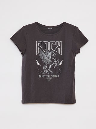 T-shirt manches courtes imprimé