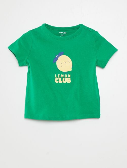 T shirt on laisse pas discount bébé dans un coin kiabi