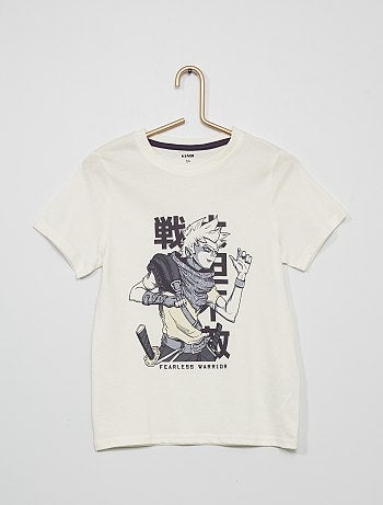 Tops und Blusen T-Shirts Kiabi T-Shirts Tee shirt manches courtes Kinder Mädchen Shirts 
