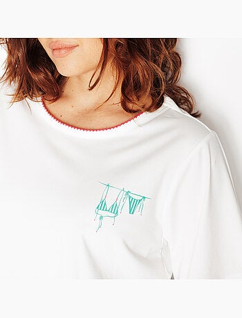 T-shirt manches courtes Italia - RougeGorge Lingerie