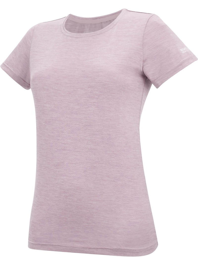 T-shirt manches courtes josie gibson fingal edition - regatta Mauve lilas - Kiabi
