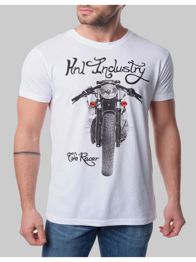 T-Shirt manches courtes Kebello Blanc - Kiabi