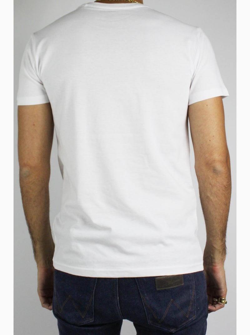 T-Shirt manches courtes Kebello Blanc - Kiabi
