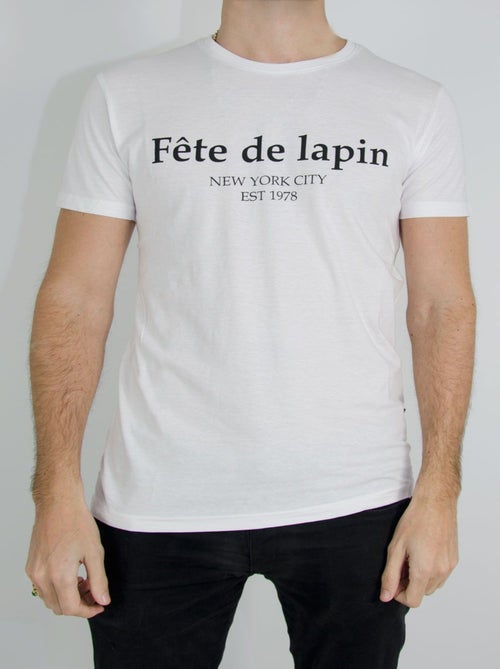 T-Shirt manches courtes Kebello - Kiabi