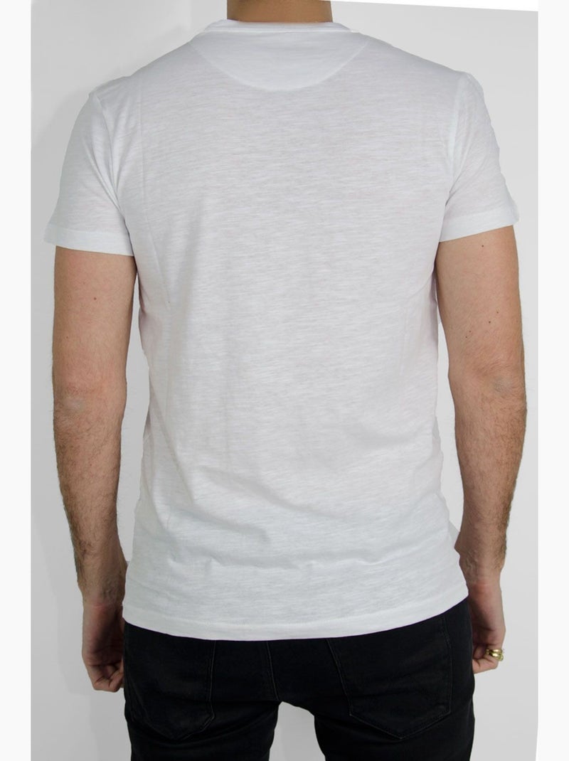 T-Shirt manches courtes Kebello Blanc - Kiabi