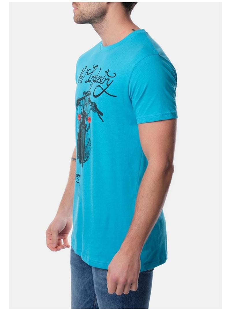 T-Shirt manches courtes Kebello Bleu - Kiabi