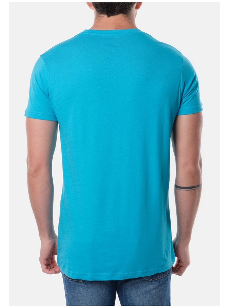 T-Shirt manches courtes Kebello Bleu - Kiabi