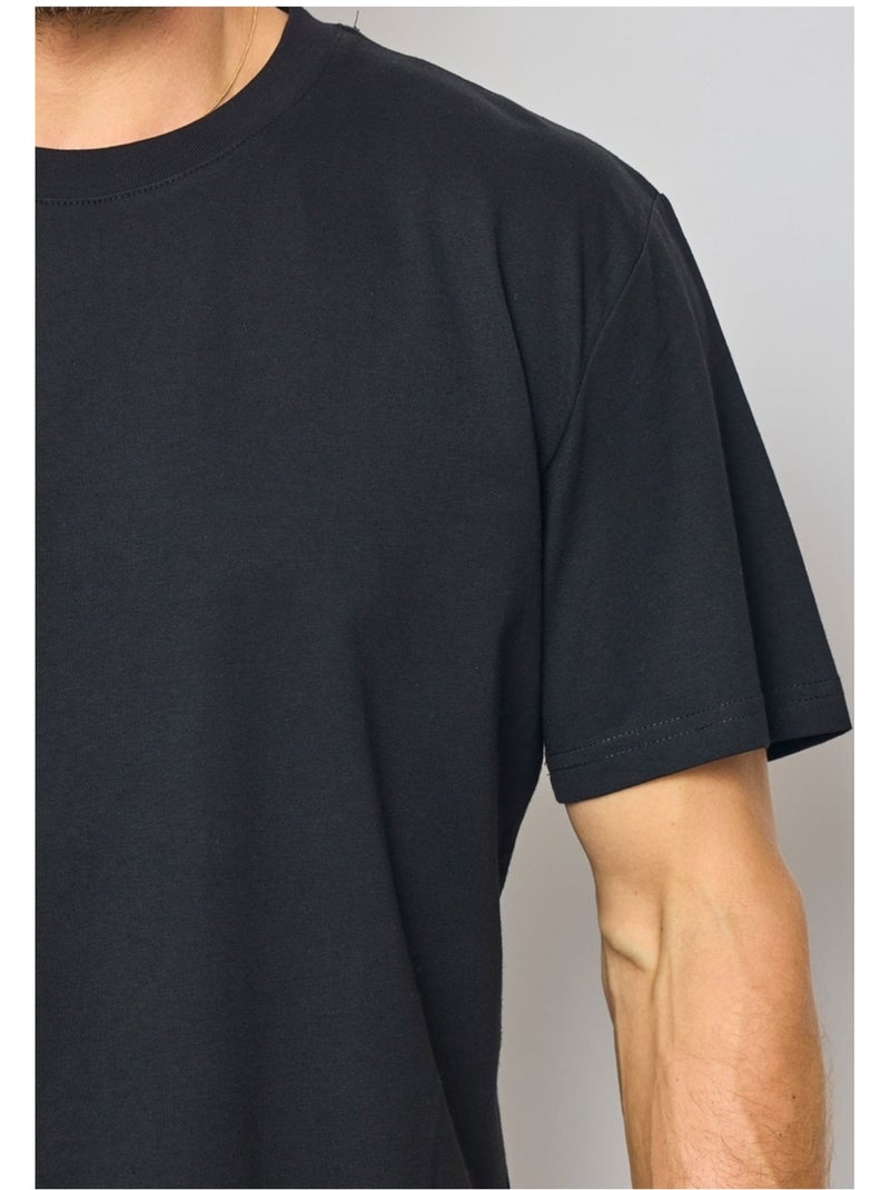 T-Shirt manches courtes Kebello Noir Noir - Kiabi