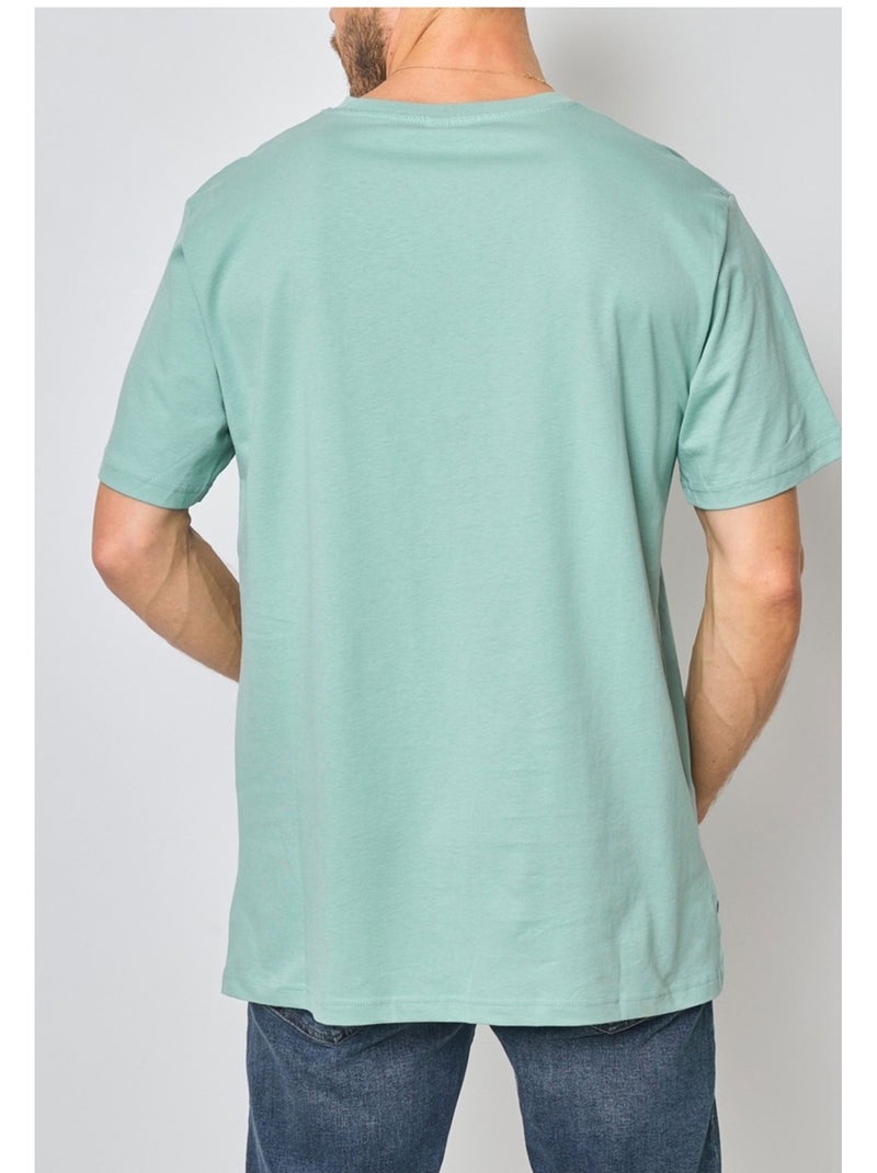 T-Shirt manches courtes Kebello Vert - Kiabi