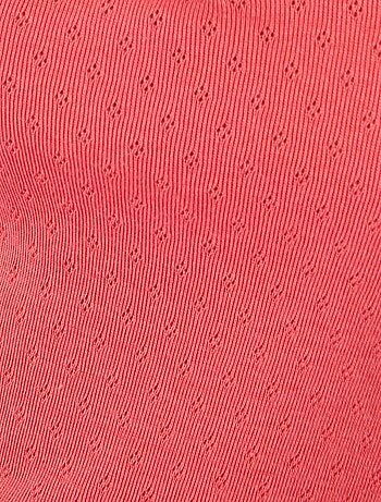 T-shirt manches courtes, maille ajourée Thermolactyl thermique - Damart
