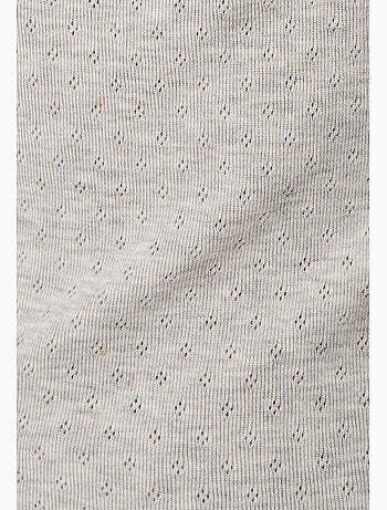 T-shirt manches courtes, maille ajourée thermolactyl thermique - damart