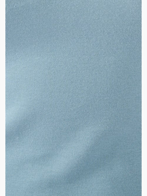 T-shirt manches courtes maille pur coton peigné - Damart - Kiabi