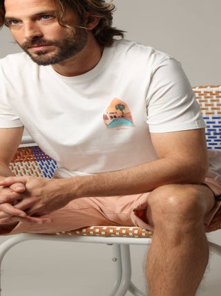 T-shirt manches courtes Marrakech : style et confort au quotidien 'Deeluxe'