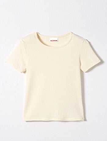 T-shirt manches courtes microfibre Thermolactyl Sensitive thermique - Damart