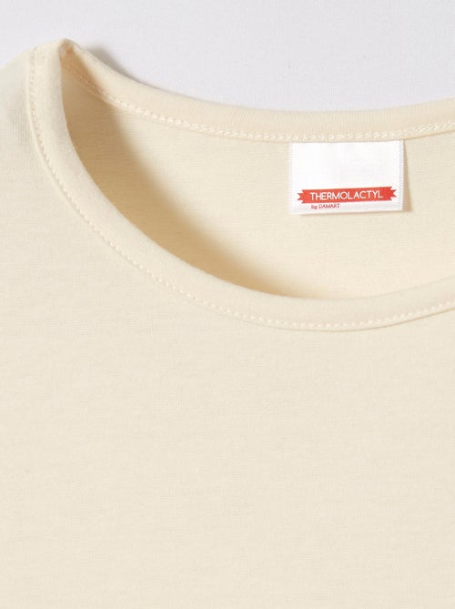 T-shirt manches courtes microfibre Thermolactyl Sensitive thermique - Damart - Kiabi