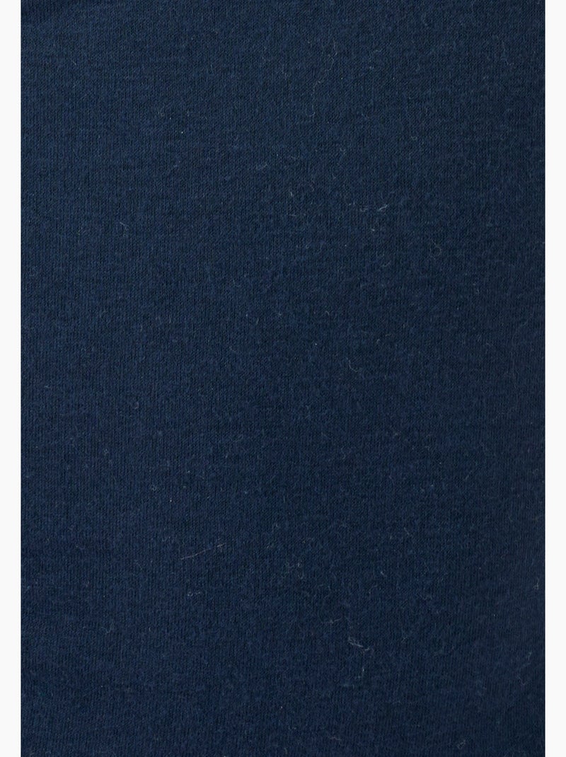 T-shirt manches courtes microfibre Thermolactyl Sensitive thermique - Damart Bleu marine - Kiabi