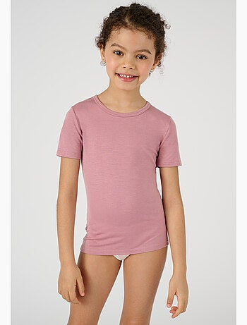 T-shirt manches courtes microfibre Thermolactyl Sensitive thermique - Damart