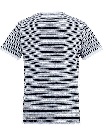T-shirt manches courtes motif/style à rayures benlin - regatta