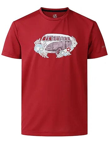 T-shirt manches courtes motif/style camionnette amusing - dare 2b