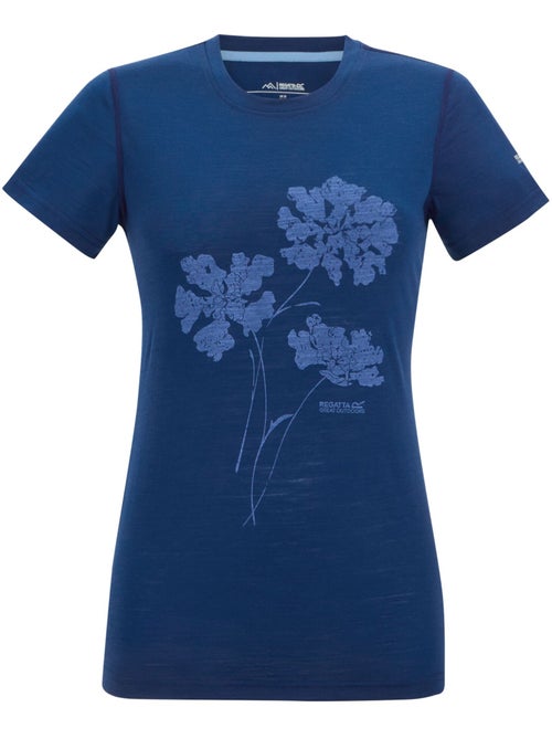 T-shirt manches courtes motif/style floral escade - regatta - Kiabi