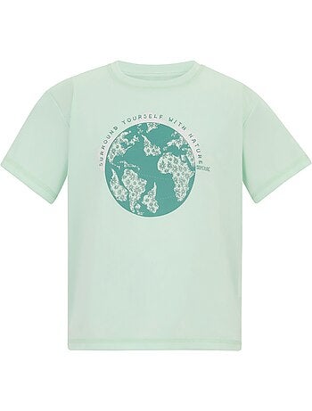 T-shirt manches courtes motif/style globe aria - regatta