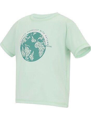 T-shirt manches courtes motif/style globe aria - regatta