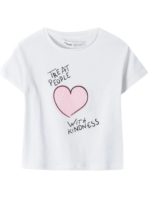 T-shirt manches courtes motif/style graphique - minoti - Kiabi