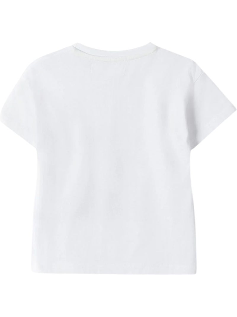T-shirt manches courtes motif/style graphique - minoti Blanc - Kiabi