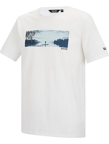 T-shirt manches courtes motif/style imprimé cline outdoor wild - regatta