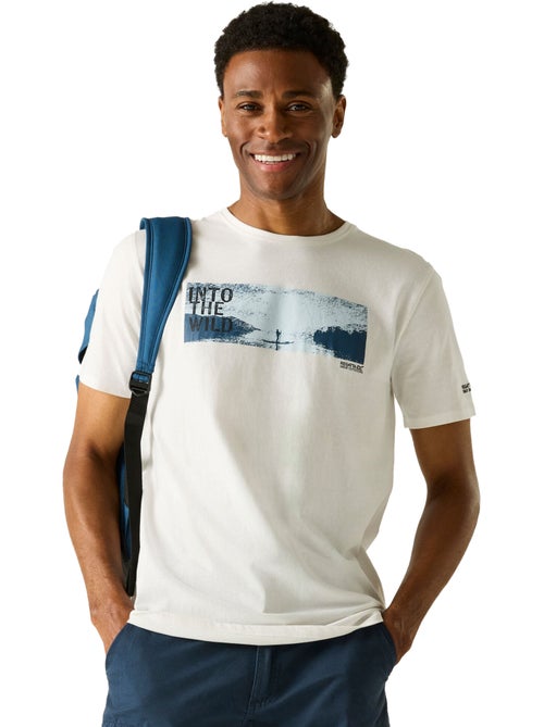 T-shirt manches courtes motif/style imprimé cline outdoor wild - regatta - Kiabi