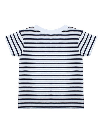 T-shirt manches courtes motif/style rayé - larkwood