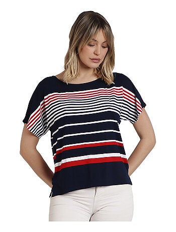 T-shirt manches courtes Navy