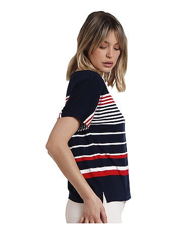 T-shirt manches courtes Navy