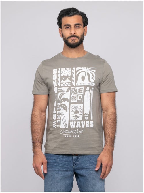 T-shirt manches courtes NIRDANUB - Kiabi