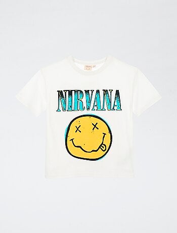 T-shirt manches courtes 'Nirvana'