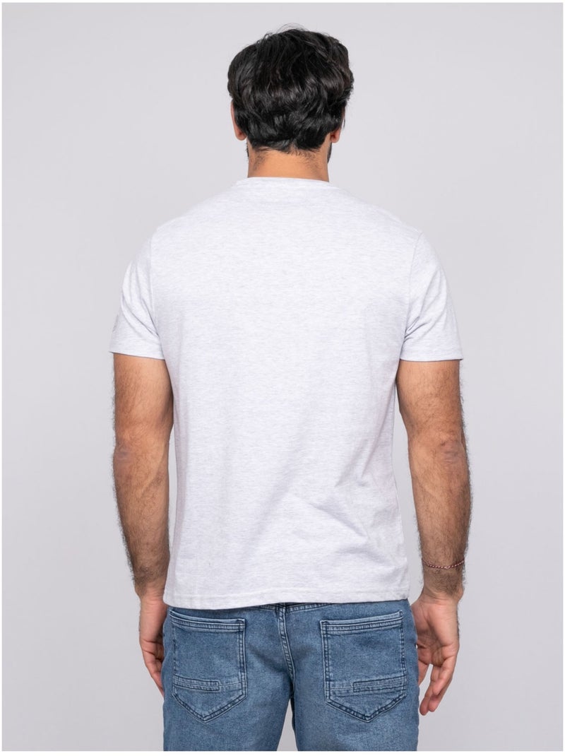 T-shirt manches courtes NOLERIC Ecru - Kiabi